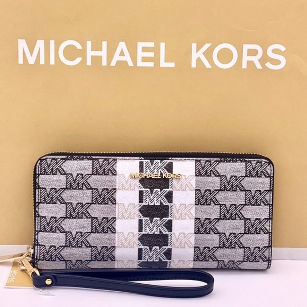 Michael Kors Large Continental Wallet Black